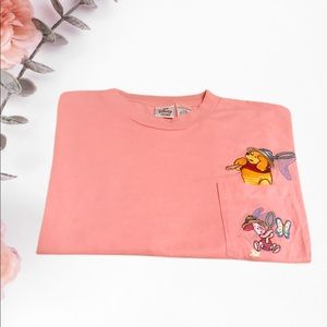 Winnie the Pooh & Piglet Pink t-shirt 💕